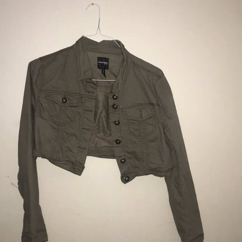 Dark green Jean jacket
